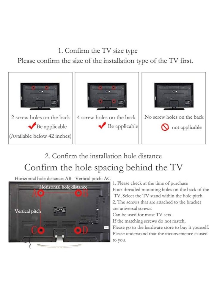 TechFort TV Wall Mount - Full Motion TV Mount - Wall TV Bracket Supports 40 To 75 Inches TV Screens Swivel of up to 180 degrees TV Wall Mount - Image 3