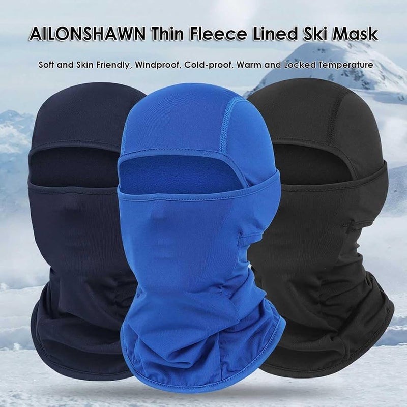 Bukela Balaclava Face Mask, Ski Mask for Men and Women, UV Protection, Lightweight Breathable for Motorcycle, Cycling, Running, Outdoor Sports, Windproof Cold Weather Gear - Image 3