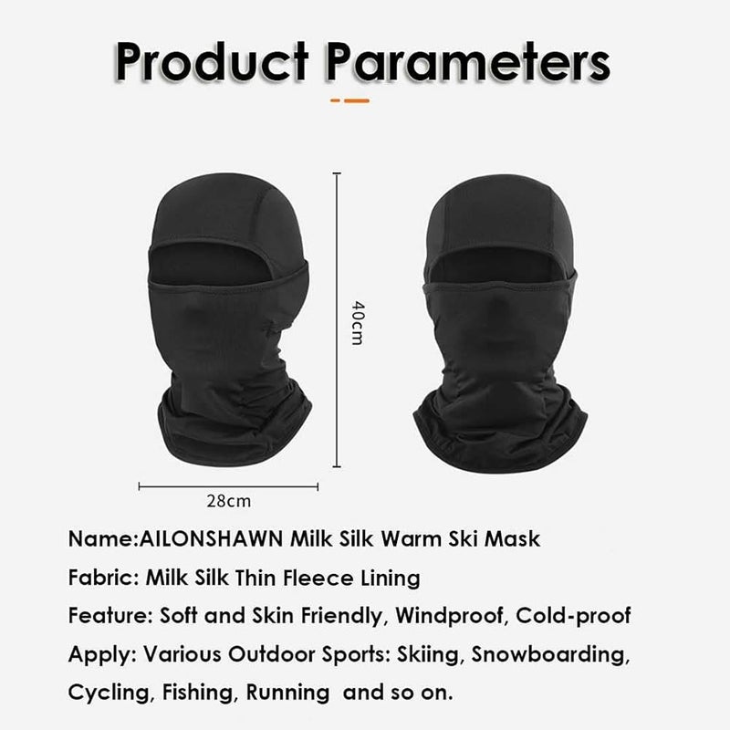 Bukela Balaclava Face Mask, Ski Mask for Men and Women, UV Protection, Lightweight Breathable for Motorcycle, Cycling, Running, Outdoor Sports, Windproof Cold Weather Gear - Image 1