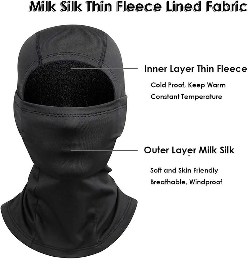Bukela Balaclava Face Mask, Ski Mask for Men and Women, UV Protection, Lightweight Breathable for Motorcycle, Cycling, Running, Outdoor Sports, Windproof Cold Weather Gear - Image 2