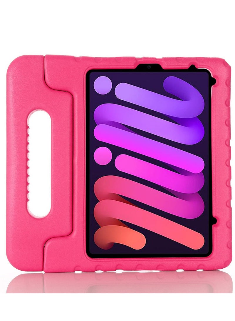 عام حالة للأطفال للآيباد ميني 6/ميني 7 (A17 Pro) بحجم 8.3 بوصة، خفيفة الوزن ومصممة لتقاوم الصدمات؛ ملائمة للأطفال وتتميز بمقبض قابل للإستخدام كدعامة. - Image 1