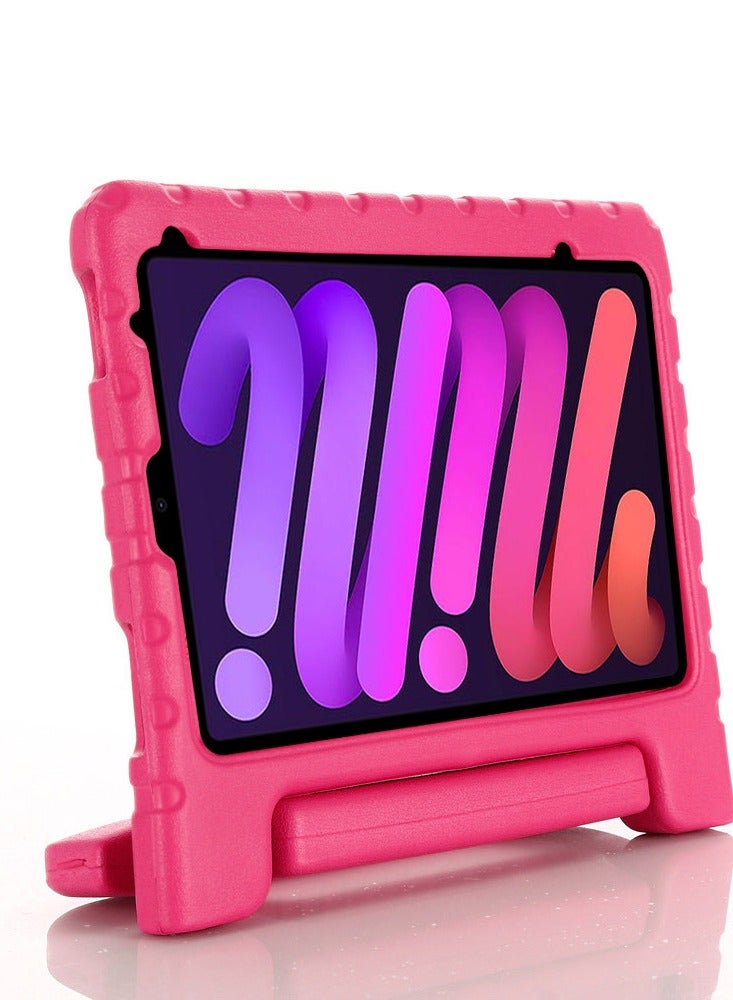 عام حالة للأطفال للآيباد ميني 6/ميني 7 (A17 Pro) بحجم 8.3 بوصة، خفيفة الوزن ومصممة لتقاوم الصدمات؛ ملائمة للأطفال وتتميز بمقبض قابل للإستخدام كدعامة. - Image 2