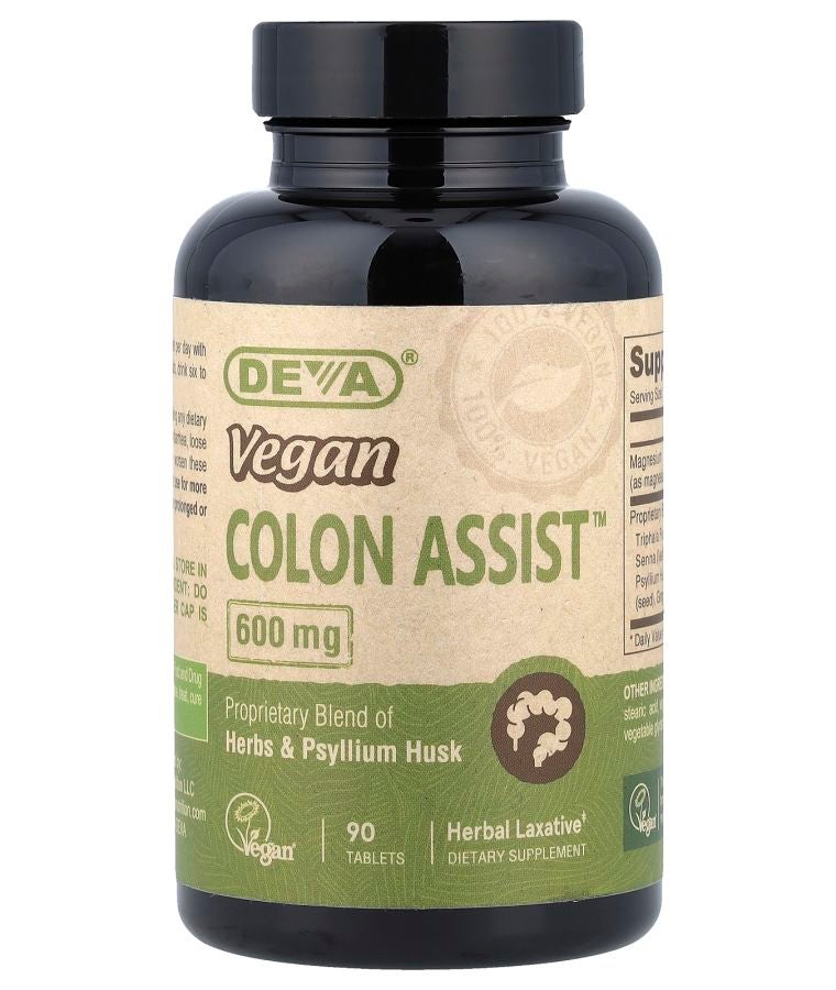 Deva Vegan Colon Assist® 90 Tablets