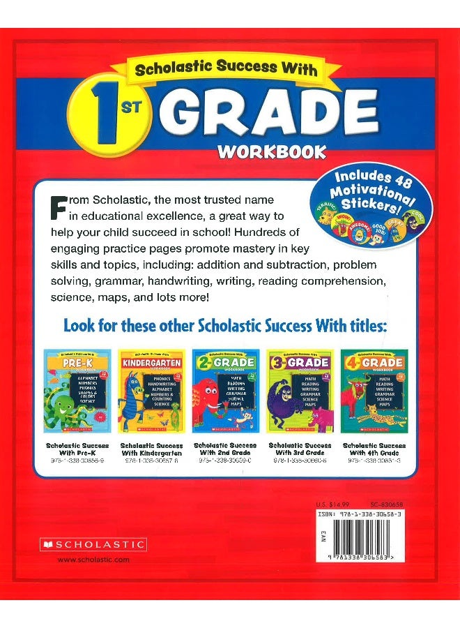 Scholastic Success With 1St Grade Workbook  - Image 2