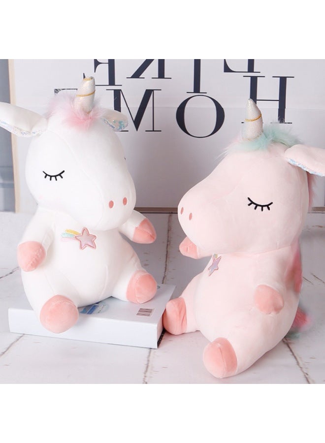 30cm Grab Machine Doll Wedding Throw Doll Doll Medium Plush Toy Push Activity Gift-Specifications:9inch [shipping For Orders Over 3 Pieces, Random Colors]-Color:Dark Green Lotus Leaf Caterpillar [33cm] - Image 3
