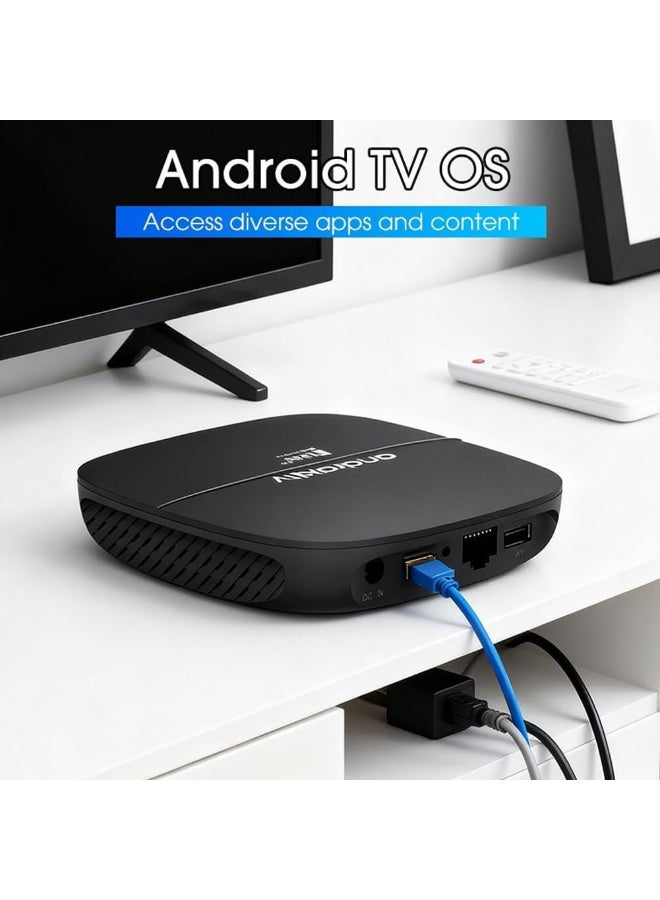 TV98 H313 4K Android 5G WiFi TV Box, TV98 ATV Max, Super Box Streaming Device, Allwinner H313, Android 14.0, HDR 10, BT 5.0, 2.4G/5G Dual WiFi 4K HD Smart Media Player(2GB+16GB) - Image 4