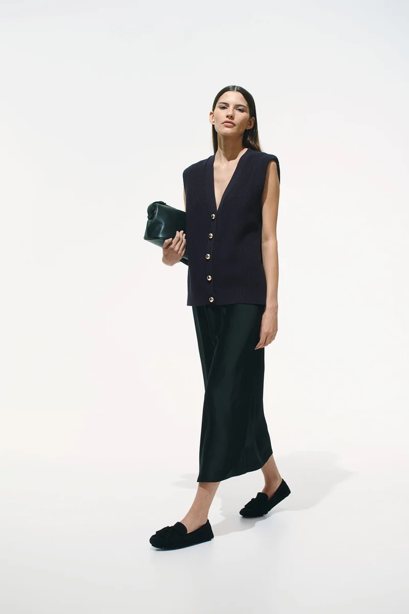 H&M Button-front sweater vest