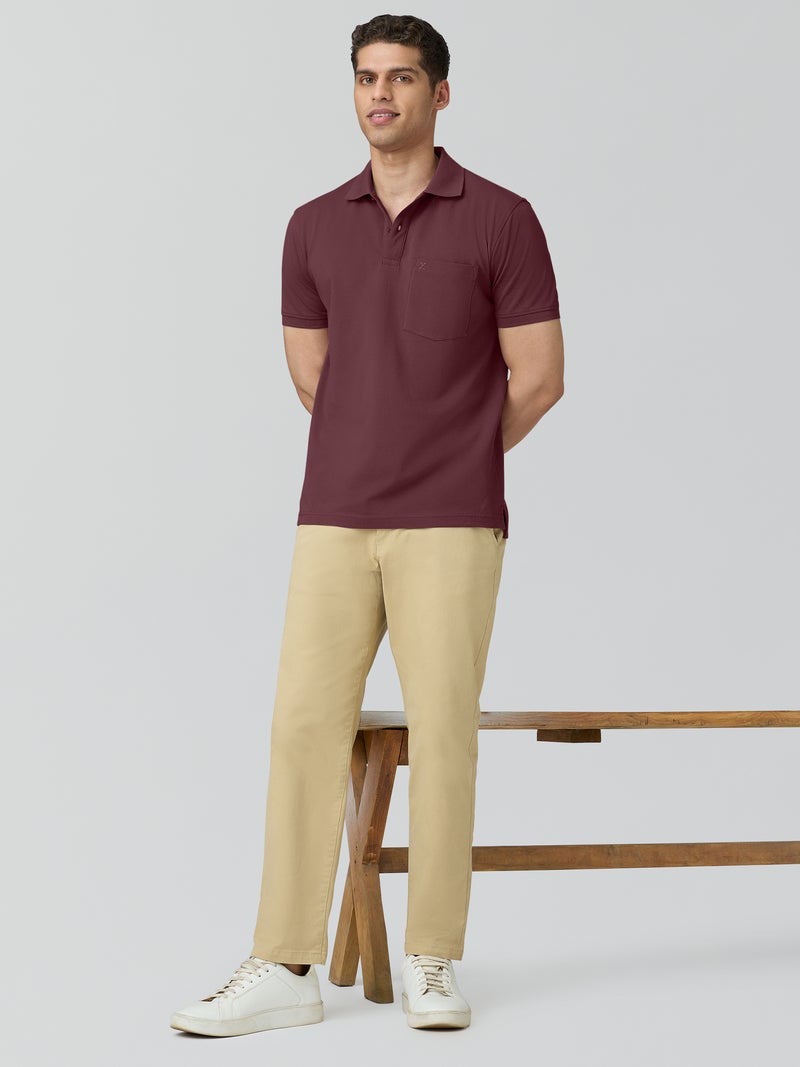 اكس واي اكس اكس تيشيرت بولو XYXX من القطن الصلب بنصف كم للرجال - Image 2