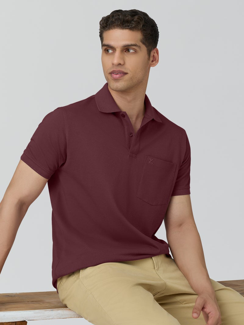 اكس واي اكس اكس تيشيرت بولو XYXX من القطن الصلب بنصف كم للرجال - Image 4