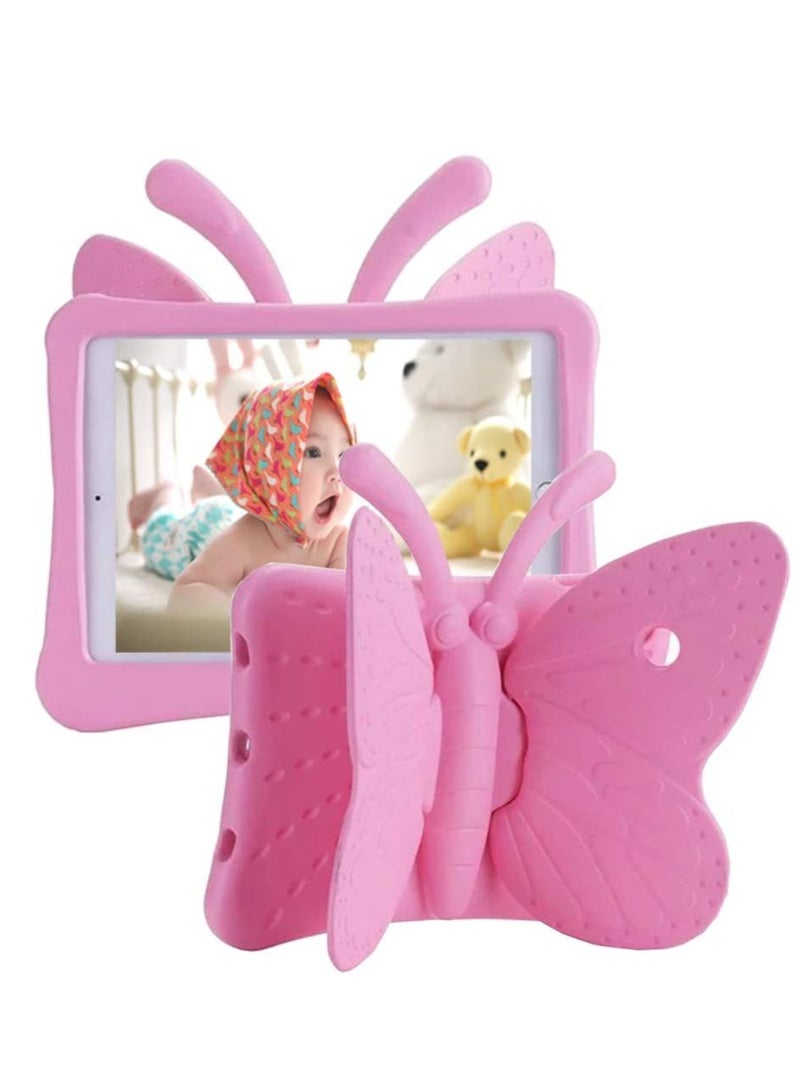 ELTRAZONE iPad 6th Generation Cases for Kids iPad 9.7 Case 2018/2017 Light Weight Kid-Proof Soft EVA Foam Protective Tablet Cover Holder for New iPad 9.7 inch A1893/A1954/A1822/A1823 - Baby Pink - Image 1