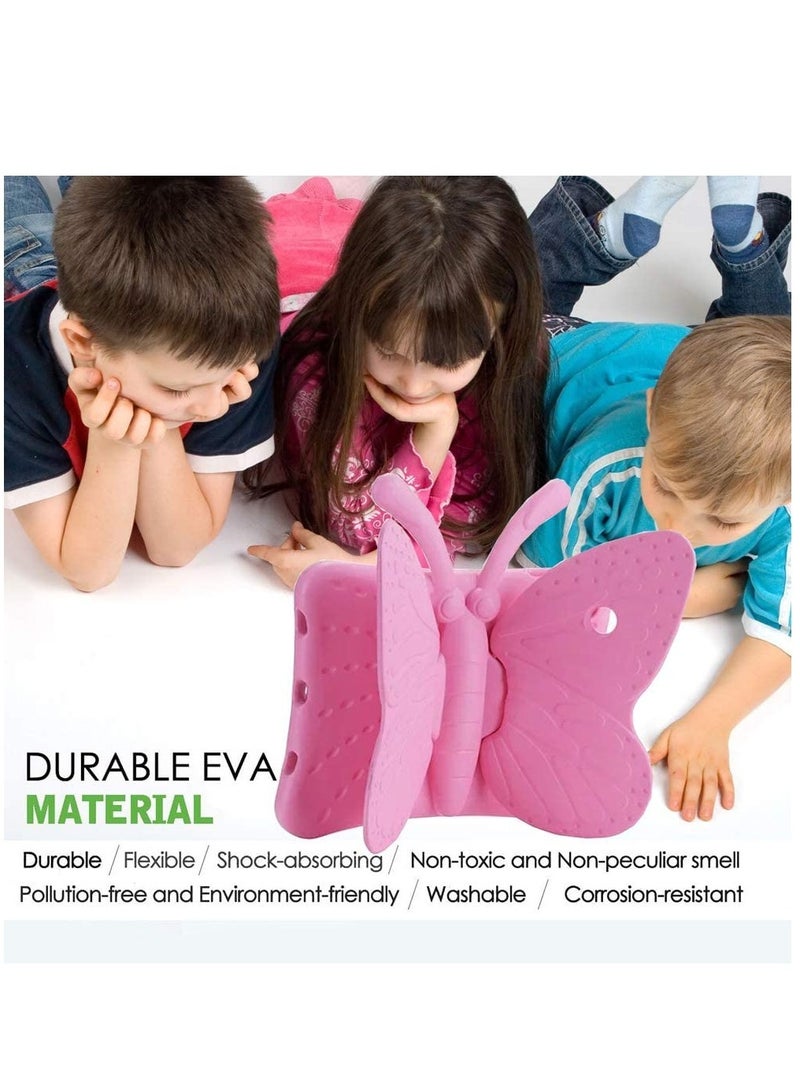 ELTRAZONE iPad 6th Generation Cases for Kids iPad 9.7 Case 2018/2017 Light Weight Kid-Proof Soft EVA Foam Protective Tablet Cover Holder for New iPad 9.7 inch A1893/A1954/A1822/A1823 - Baby Pink - Image 4