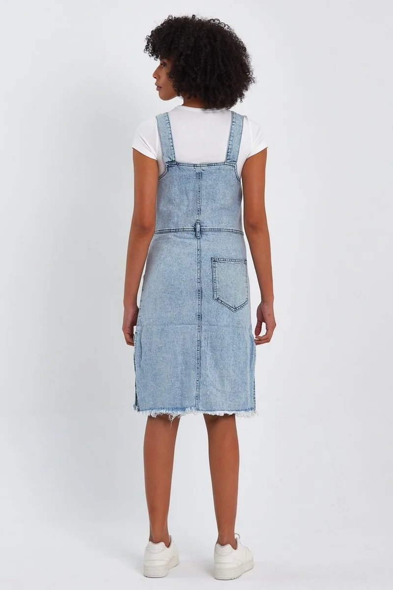 Alexander Gardi Denim Button-Up Dress