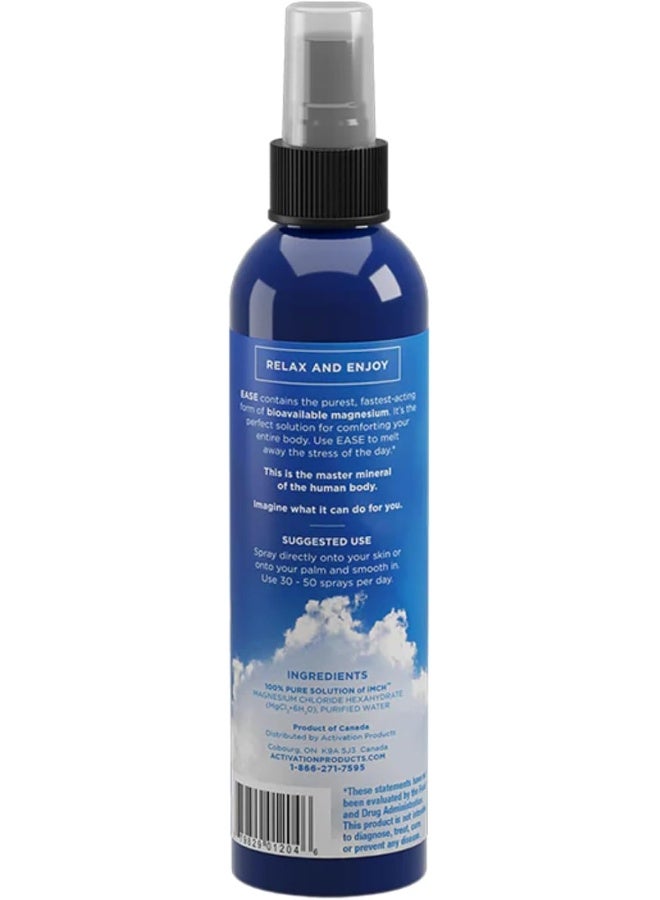 Activation Products Ease Magnesium Spray - Pure Magnesium for Joint and Muscle Pain, Leg Cramp Relief - Sleep Supplement for Restless Leg Syndrome Relief - Includes eBook, 8 Fl. Ounces - Image 2