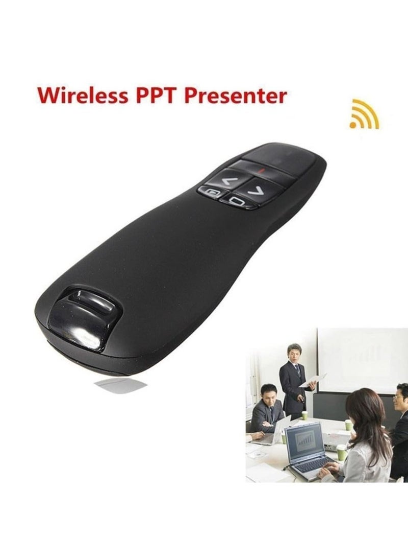 Generic - Laser pointer for presentation, wireless presenter, 2.4GHz PowerPoint presentation clicker, USB pen clicker remote control PPT wireless presenter for Mac/Keynote/school/office - Image 1