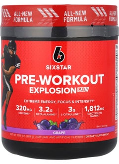 PreWorkout Explosion 2.0 Grape 10.19 oz (289 g)