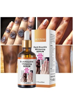 MOOYAM Dark Knuckle Whitening Serum 7 days Treatment for Dark Spots in Hand and Feet Knuckles Exfoliating Improves Dullness Powerful Whitening Effect for Men and Women 50ml  - Image 1