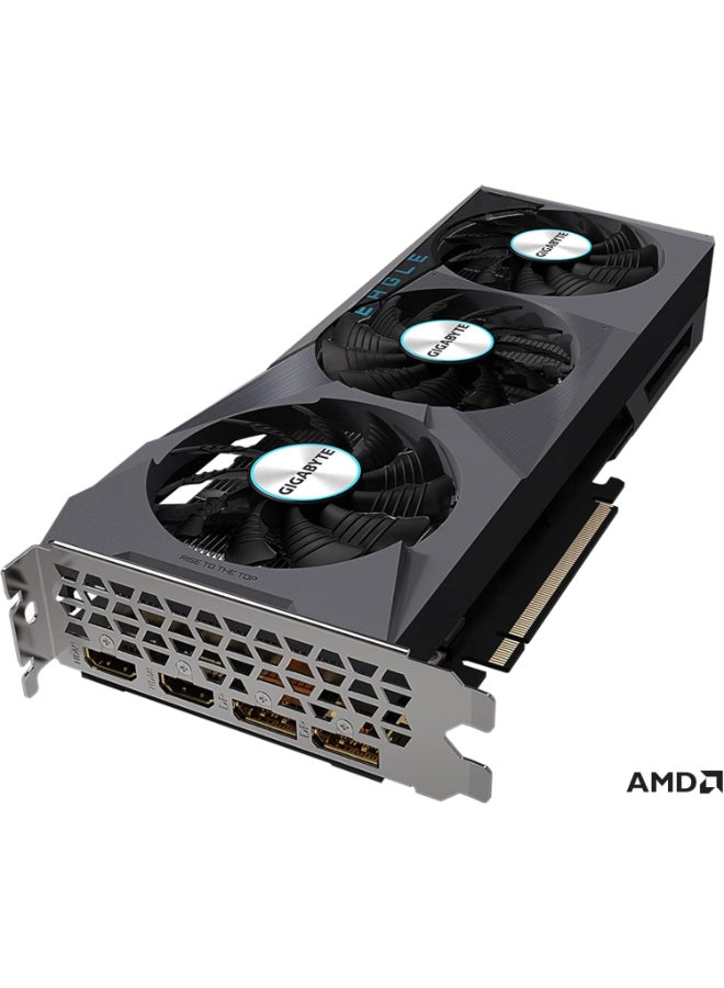 GIGABYTE Radeon RX 6600 Eagle 8G Graphics Card, WINDFORCE 3X Cooling System, 8GB 128-bit GDDR6, GV-R66EAGLE-8GD Video Card - Image 5