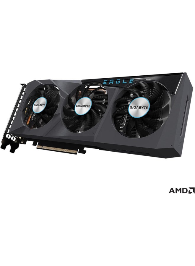 GIGABYTE Radeon RX 6600 Eagle 8G Graphics Card, WINDFORCE 3X Cooling System, 8GB 128-bit GDDR6, GV-R66EAGLE-8GD Video Card - Image 2