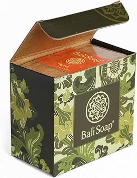 Bali Soap Natural Soap Bar Gift Set 3 pc Variety Pack Papaya Cinnamon Lemongrass Face or Body Soap Best for All Skin Types For Women Men Teens 35 Oz each - Image 2