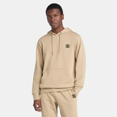 Timberland Men's Woven Badge Hoodie