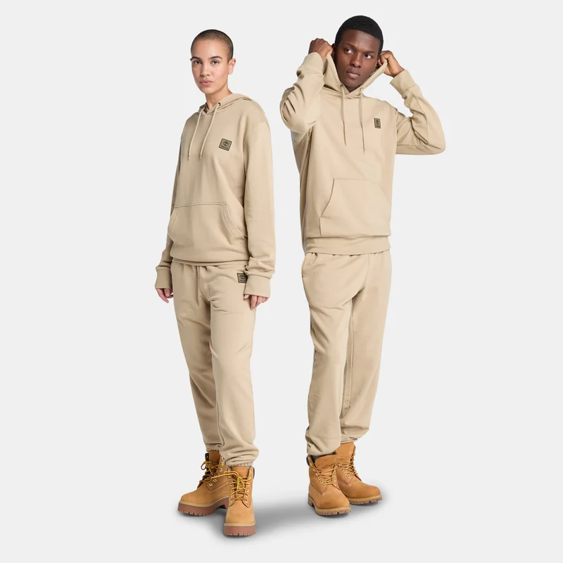 Timberland Men's Woven Badge Hoodie