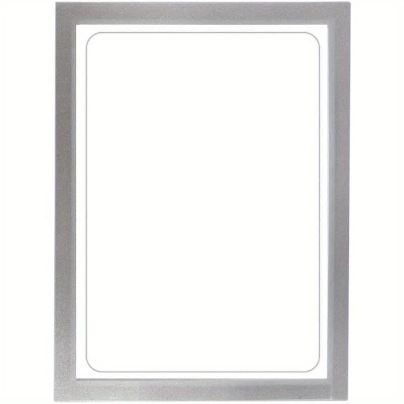 3pcs No Nail Magnetic Border Display Frames A4 Transparent Waterproof Reusable for Window Wall Door - Image 2