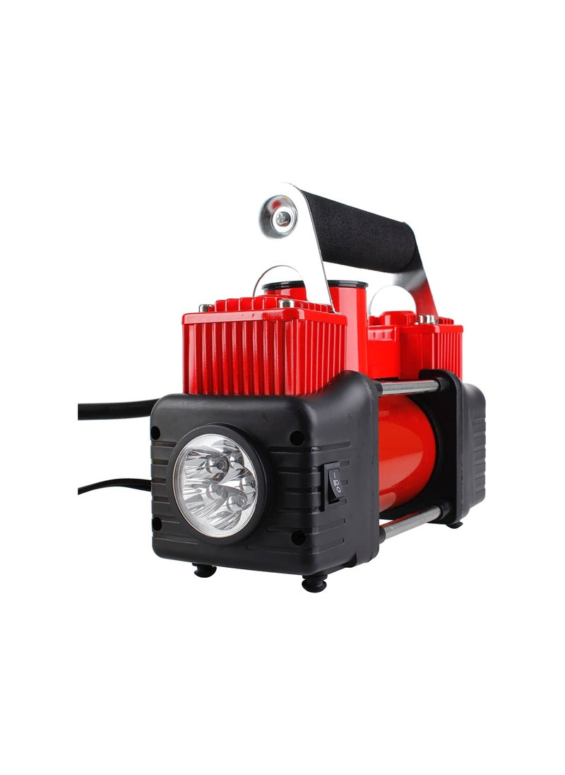 VITALY Vitaly Double Cylinder Air Compressor with Light 