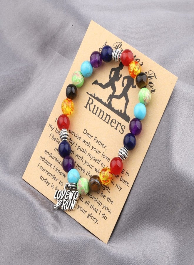 MYOSPARK Runners Gift Charm Bracelet - Running Jewelry for Cross Country, Track, Marathon - Gifts for Running Lovers (Runners BR) - Image 5