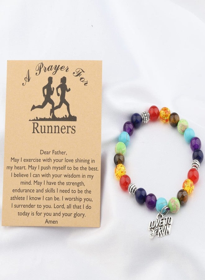 MYOSPARK Runners Gift Charm Bracelet - Running Jewelry for Cross Country, Track, Marathon - Gifts for Running Lovers (Runners BR) - Image 3
