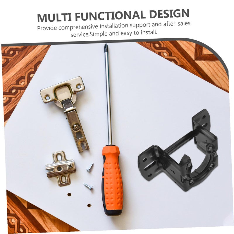 Heavy Duty Iron Ceiling Fan Mount Bracket Installation Kit Vibration Resistant - Image 3