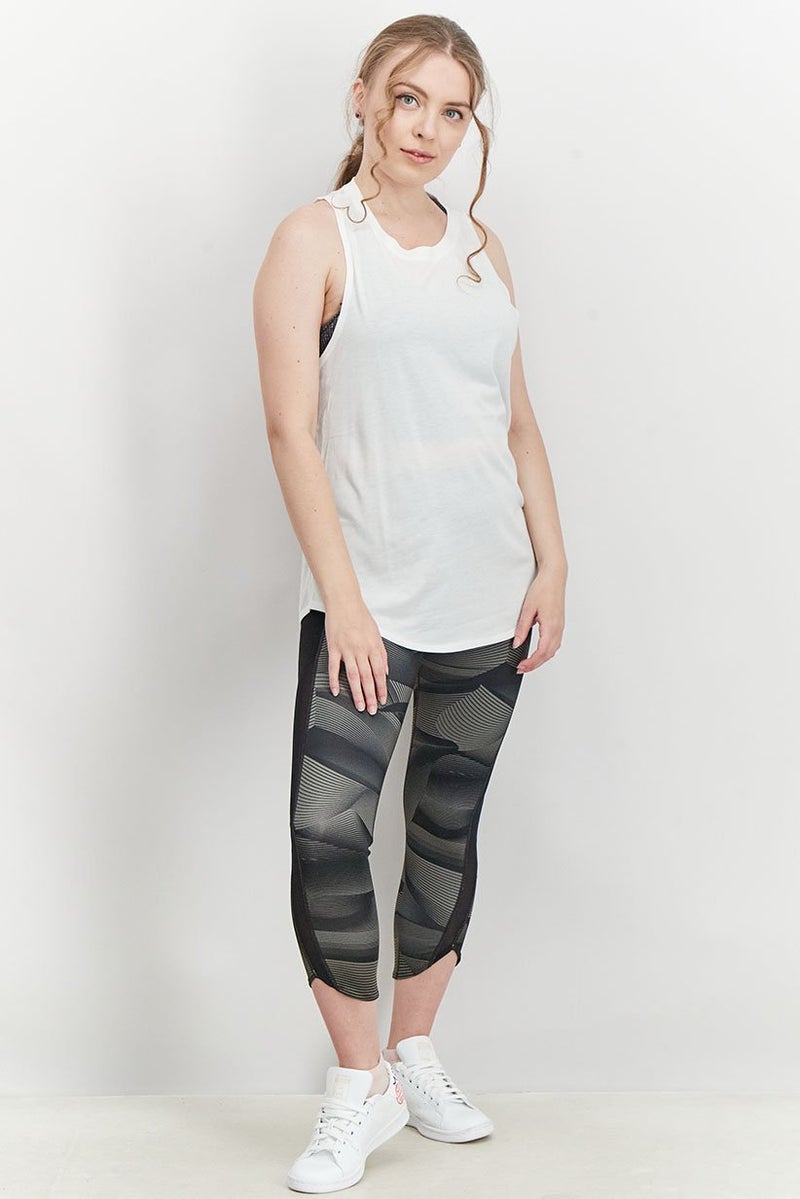 PUMA Women Regular Fit Sleeveless Training Stardust Crystalline Tank, Whiite - Image 4