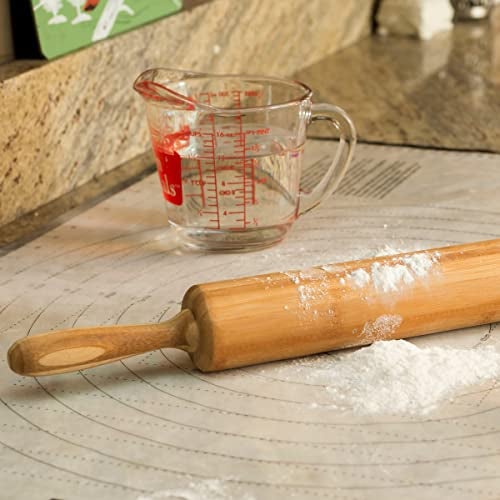 Home Basics Rolling Pin, Bamboo - Image 5