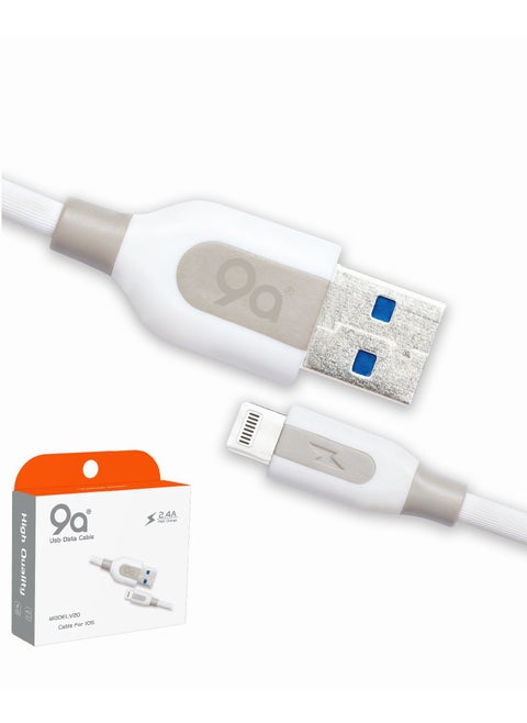 Nylon USB Cable Lightning Super Fast Cable Safety Data Charging Line Quickly Stable And Secure High Speed Charging And Data Sync