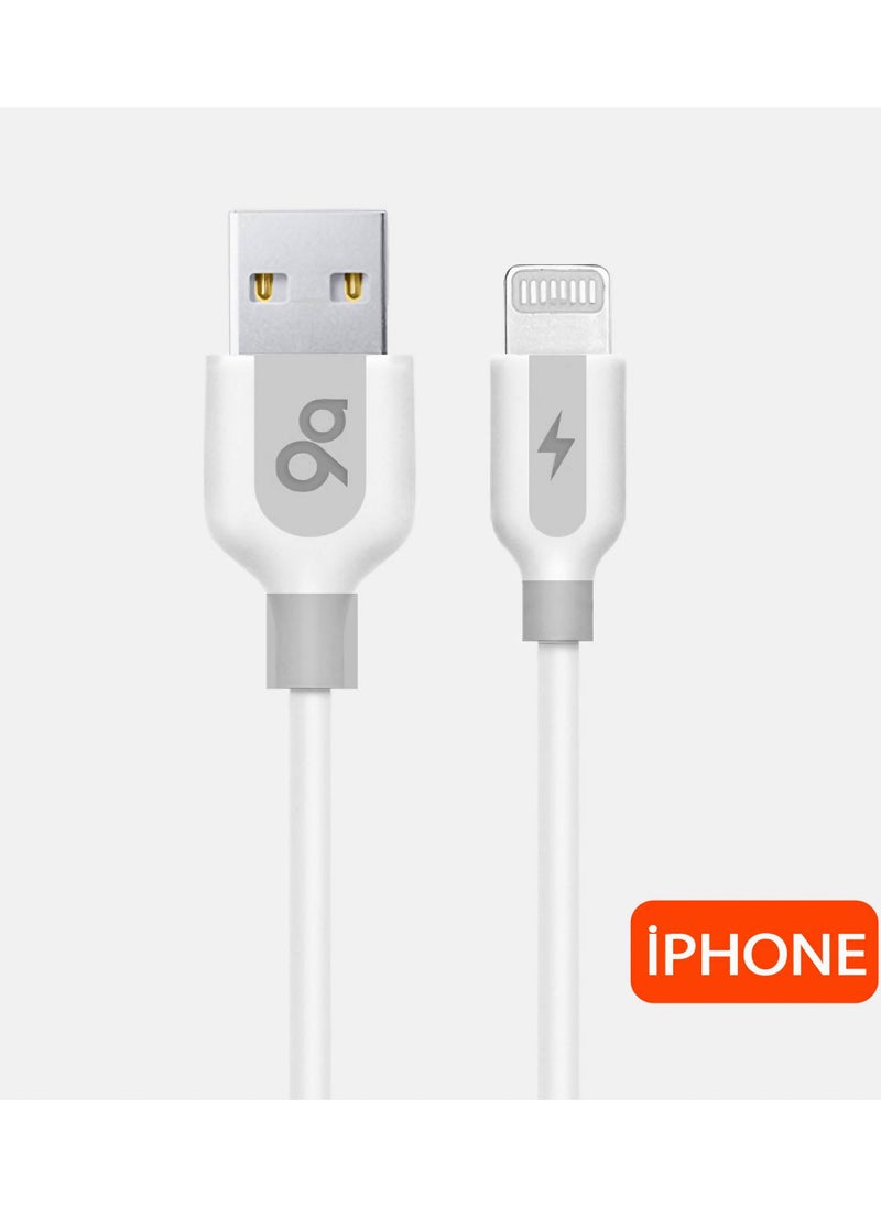 Nylon USB Cable Lightning Super Fast Cable Safety Data Charging Line Quickly Stable And Secure High Speed Charging And Data Sync