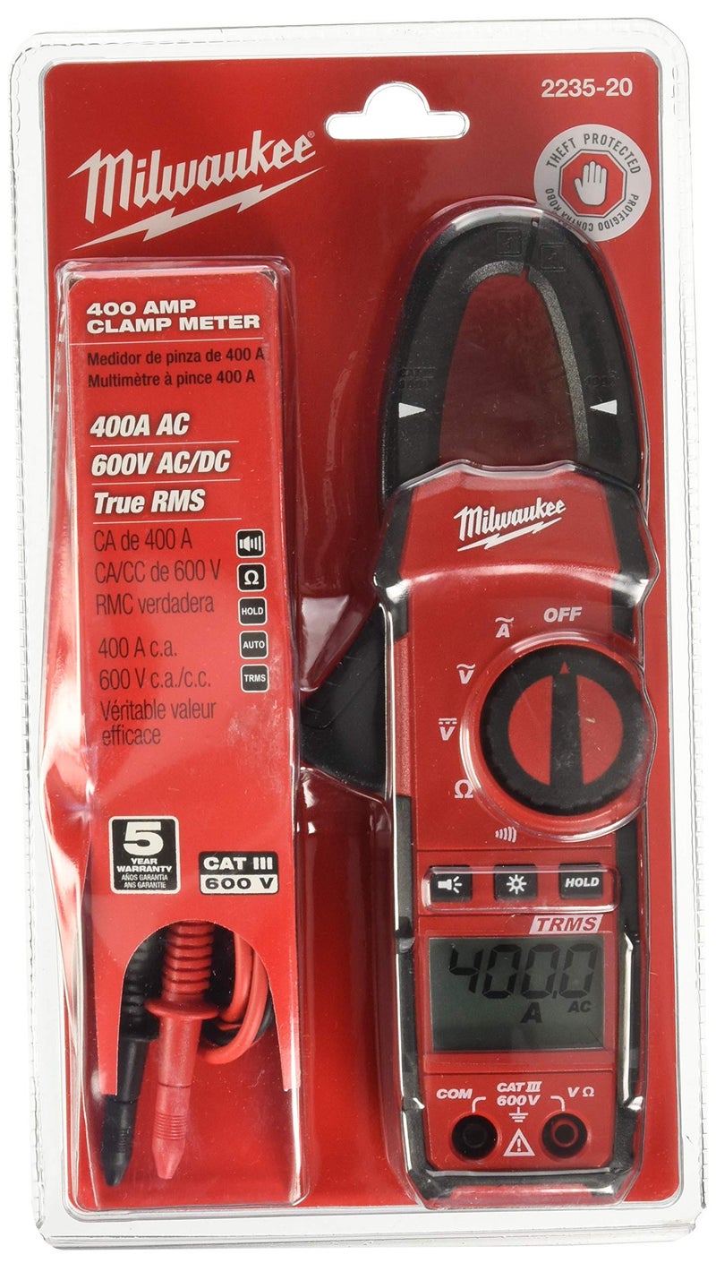 Milwaukee 2235-20 400 Amp Clamp Meter - Image 1