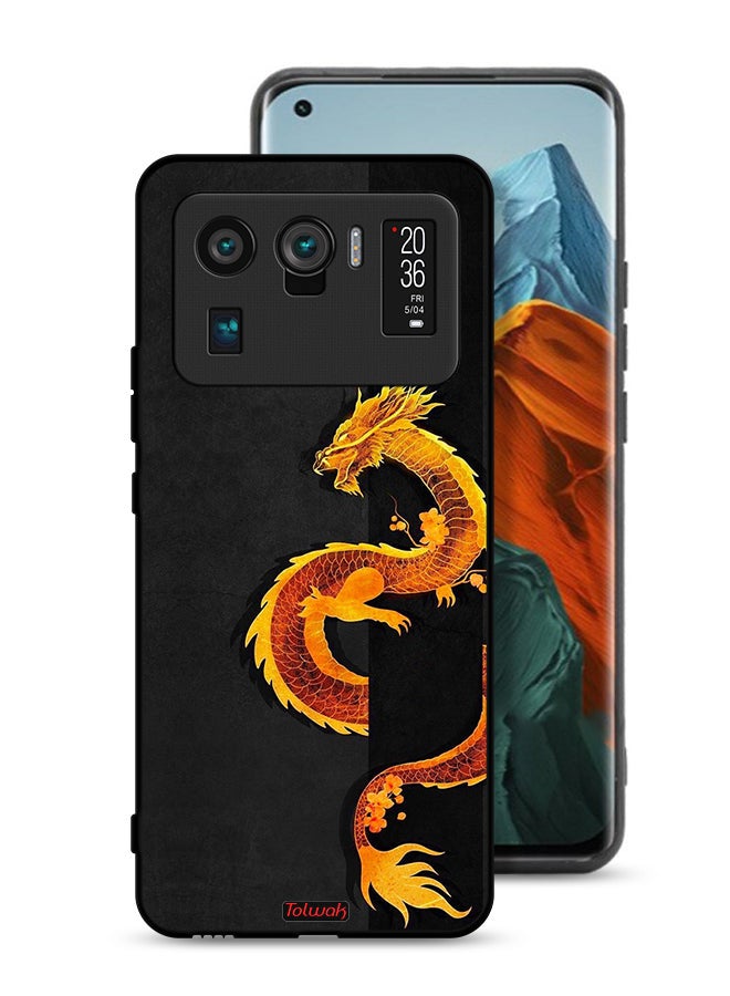 Tolwak Xiaomi Mi 11 Ultra Protective Case Cover Dragon Art - Image 1