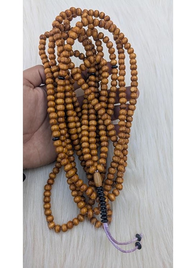Natural Wood Prayer Beads, 500 beads, suitable for dhikr and extended prayer sessions – Five Hundred Beads. - Image 2