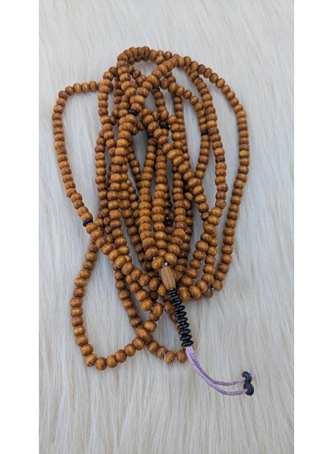 Natural Wood Prayer Beads, 500 beads, suitable for dhikr and extended prayer sessions – Five Hundred Beads. - Image 1
