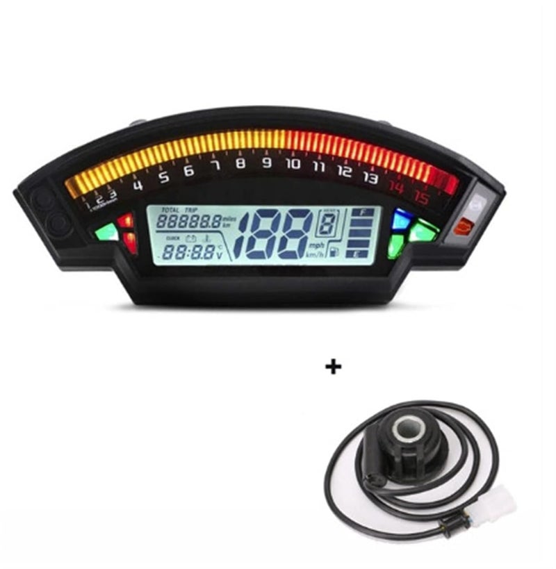DEMULAX LCD Digital Speedometer with Sensor - Image 1