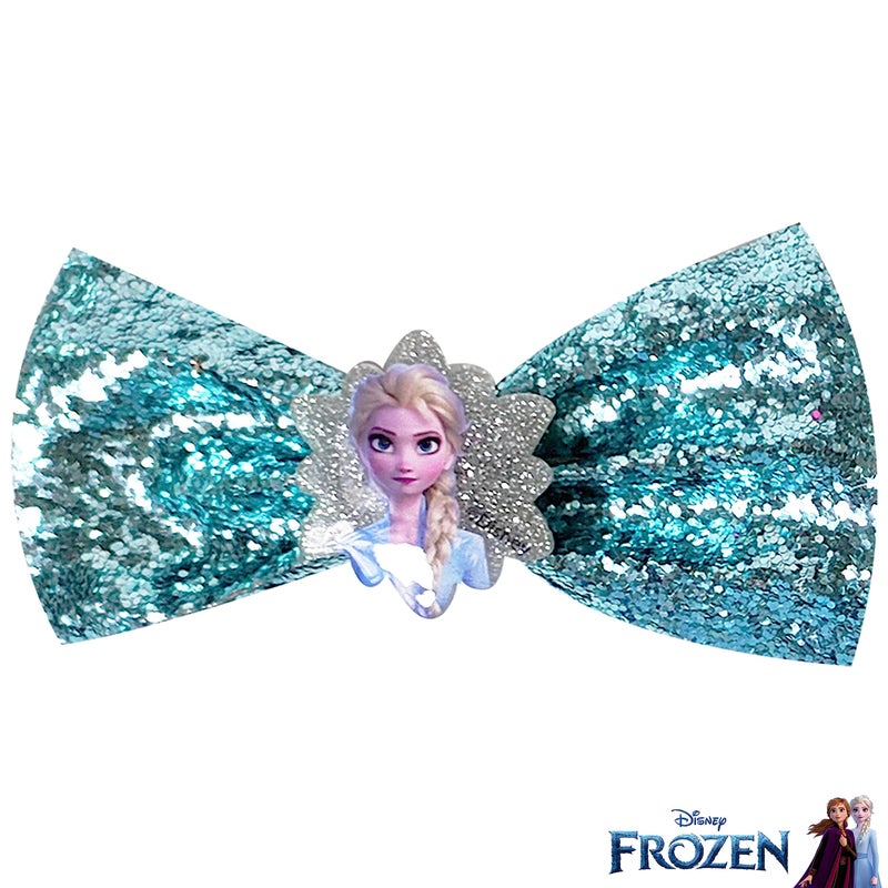Luv Her Disney Frozen 2 Girls 7 pcs Small Bow Bundle, Hair Bows for Girls - Ages 3+ - Image 3