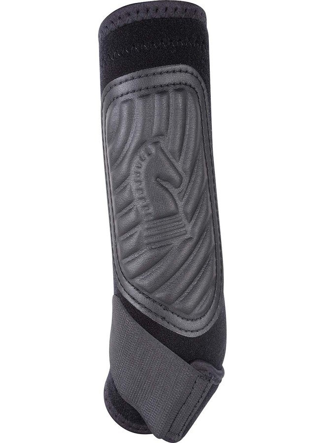 Classic Equine ClassicFit Sling Boots, Front (Black, Small) - Image 3