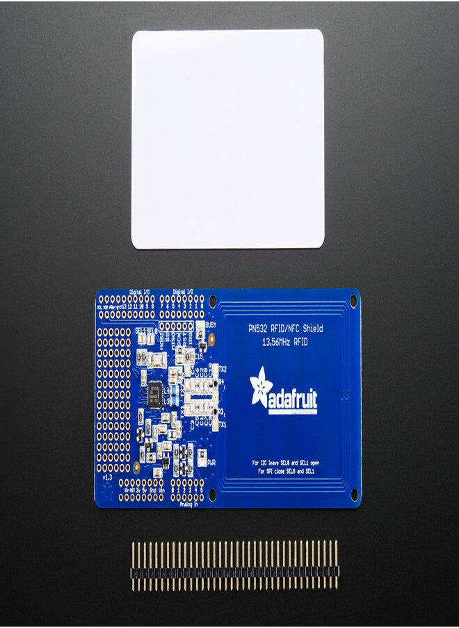 Adafruit - Adafruit PN532 NFC/RFID Controller Shield for Arduino + Extras - Image 1