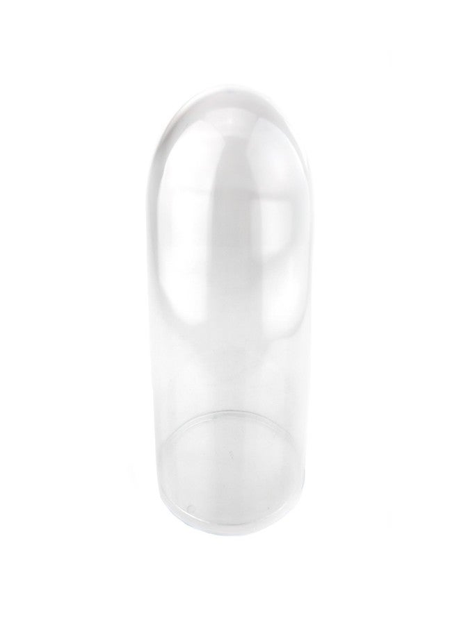 Firefly Imports Homeford 6-Inch Plastic Dome Display Case with Clear Base, Medium, 6-Count - Image 2
