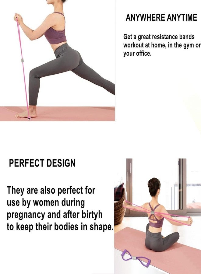 MYTHOS Ultra Toner Figure 8 Resistance Band with Padded Handles Great for Stretch, Exercise, Fitness Training, Yoga, Resistance Weights, Therapy, Gym or Home Workout Equipment - Image 3