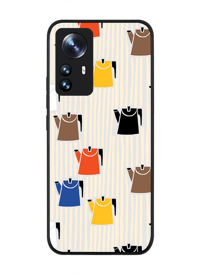 Stylizedd Rugged Black edge case for Xiaomi 12 Pro Slim fit Soft Case Flexible Rubber Edges Anti Drop TPU Gel Thin Cover - Heavy Kettle - Image 1