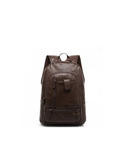 North Wolfman Casual Leather Shoulder Bag, Laptop backpack Brown