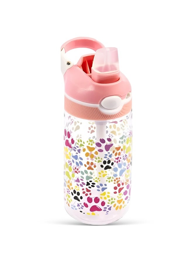 COCOBEE Kids Bento Lunch Box – 6 Compartments, Leakproof, BPA Free, Microwave Safe – Pink +  Tritan Leakproof Water Bottle, 480ml - Image 3