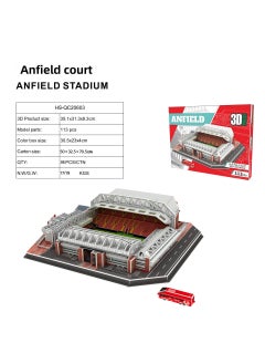 Barcelona Real Madrid Soccer Stadium 3D Puzzle Anfield