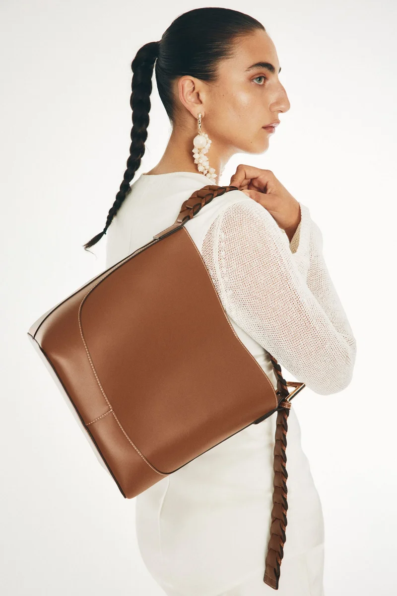 H&M Braided-strap shoulder bag