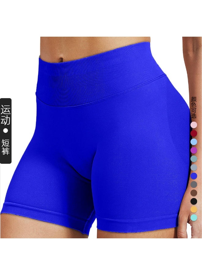 Shorts  Solid Seamless Half Pants Women Soft Fitness Outfits Yoga Pants Gym Running Bike Wear  - Image 1